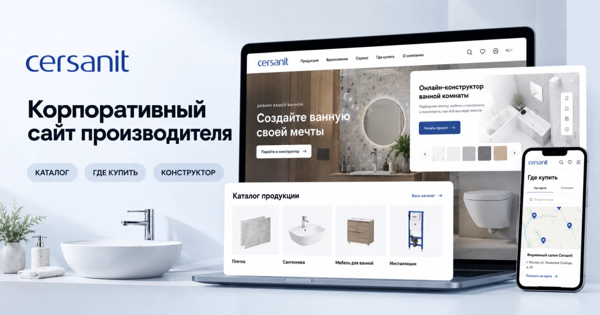 Обложка проекта CERSANIT